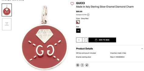 gucci jewelry cheap|Gucci jewelry at tj maxx.